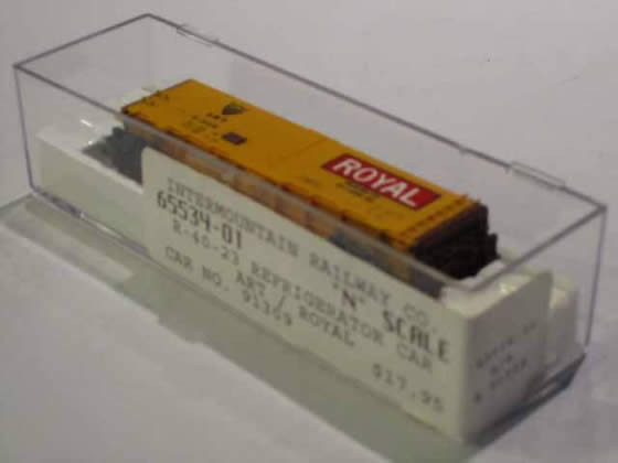 IMR-65534-01 - Art/Royal R-40-23 Refrigerator Car - Road #91309