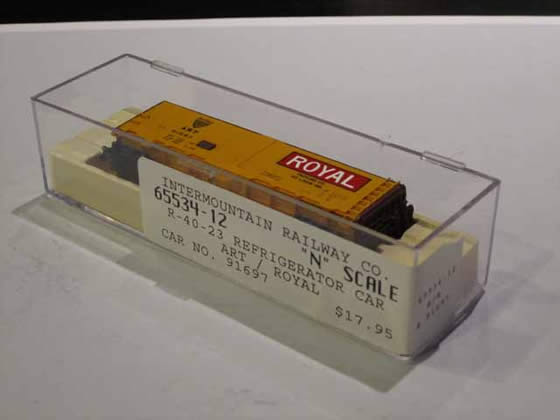 IMR-65534-12 - Art/Royal R-40-23 Refrigerator Car - Road #91697
