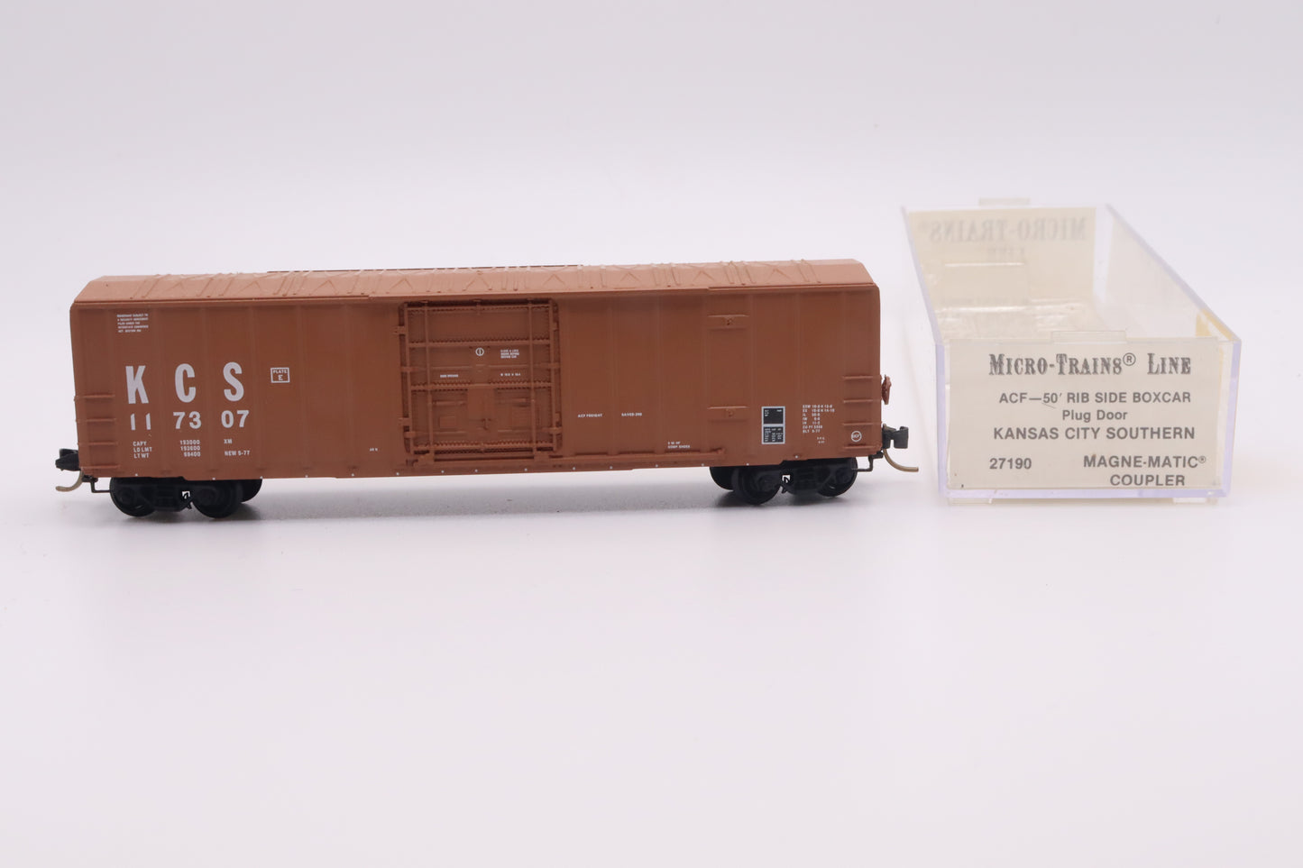 MTL-27190 - ACF - 50' Rib Side Boxcar Plug Door - Kansas City Southern - KCS-117307