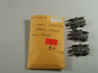 KAT-7-6803 F-3 / F7 Truck Frames - Gray Front - Qty 1