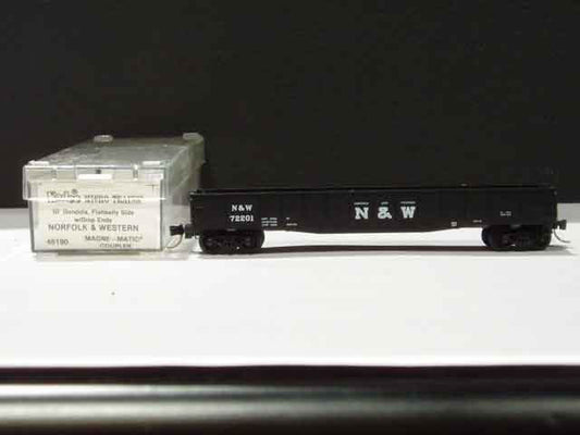 MTL-46190 - Kadee 50' Gondola, Fishbelly Drop-End - Norfolk & Western #72201