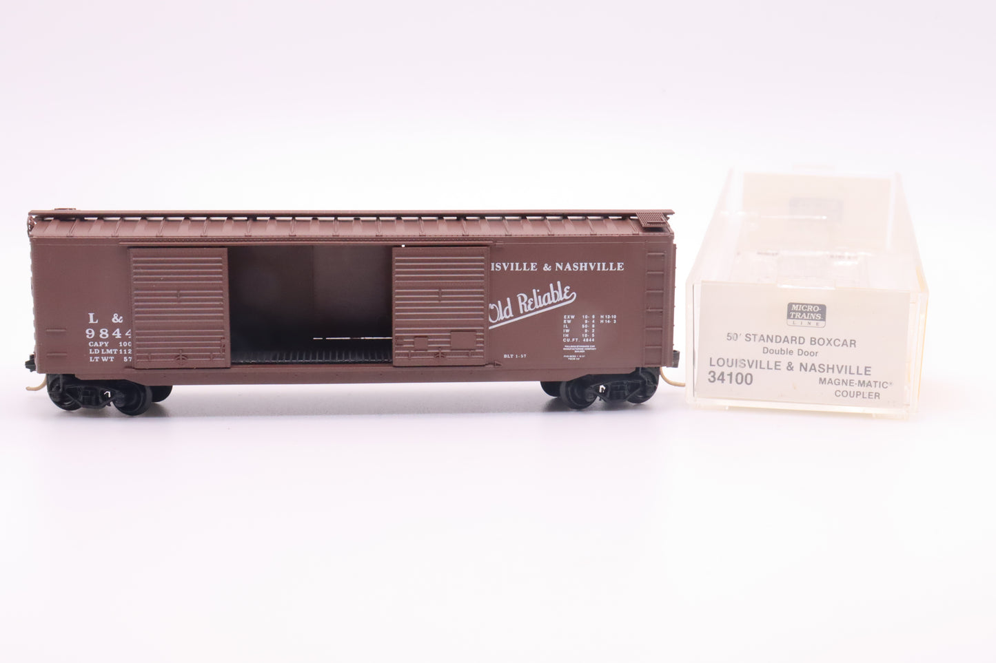 MTL-34100 - 50' Standard Box Car, Double Doors - Louisville & Nashville - L&N-98446