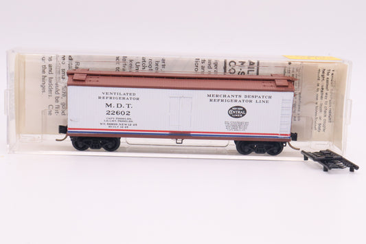 MTL-49140 - 40' Double Sheathed Wood Reefer w/ Vertical Brake Staff - New York Central - MDT-22602