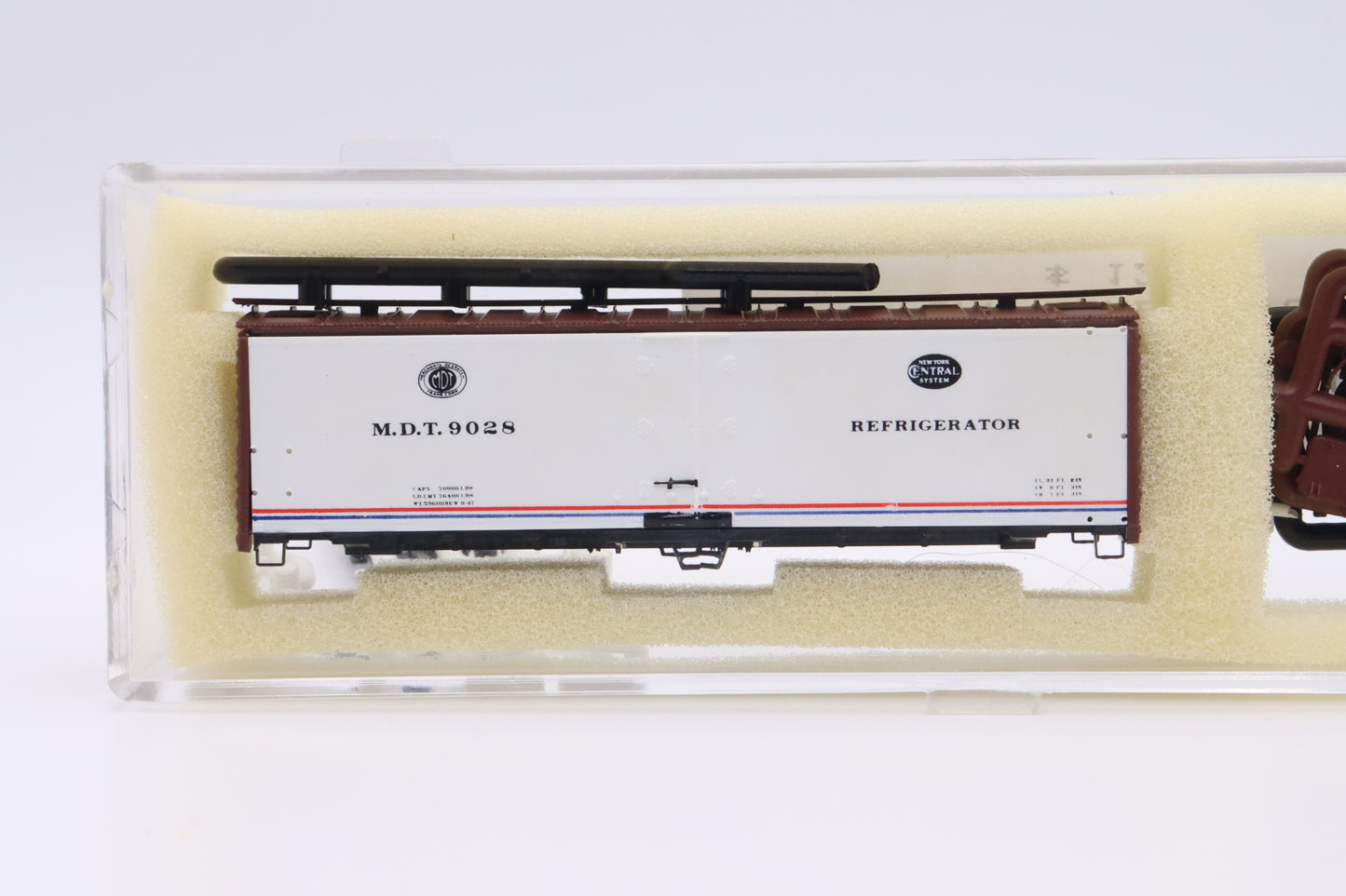 IMR-60504-02 - R-40-23 Steel Sided Ice Bunker Reefer Car Kit - New York Central - MDT-9028