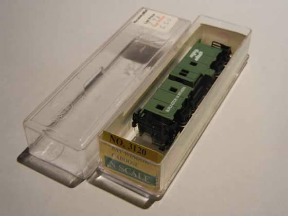 MP-3120 - Burlington Northern Bay Window Caboose - No Road #