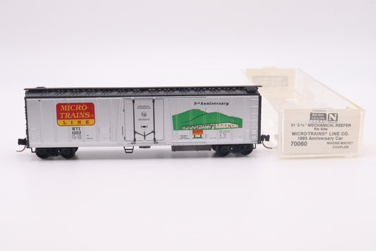 MTL-70060 - 51' 3 3/4" Rib Side Mechanical Reefer - Micro-Trains Line 1993 Anniversary Car - MTL-1993