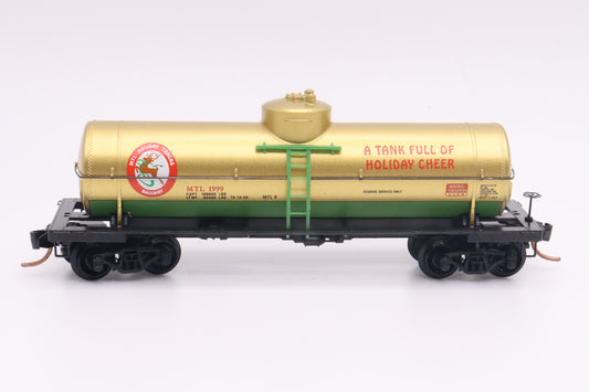 MTL-65440 - 39' Single Dome Tank Car - Micro-Trains Christmas Car - MTL-1999