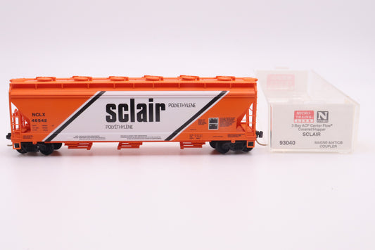 MTL-93040 - 3-Bay ACF Centerflow Covered Hopper - SCLAIR - NCLX-46542