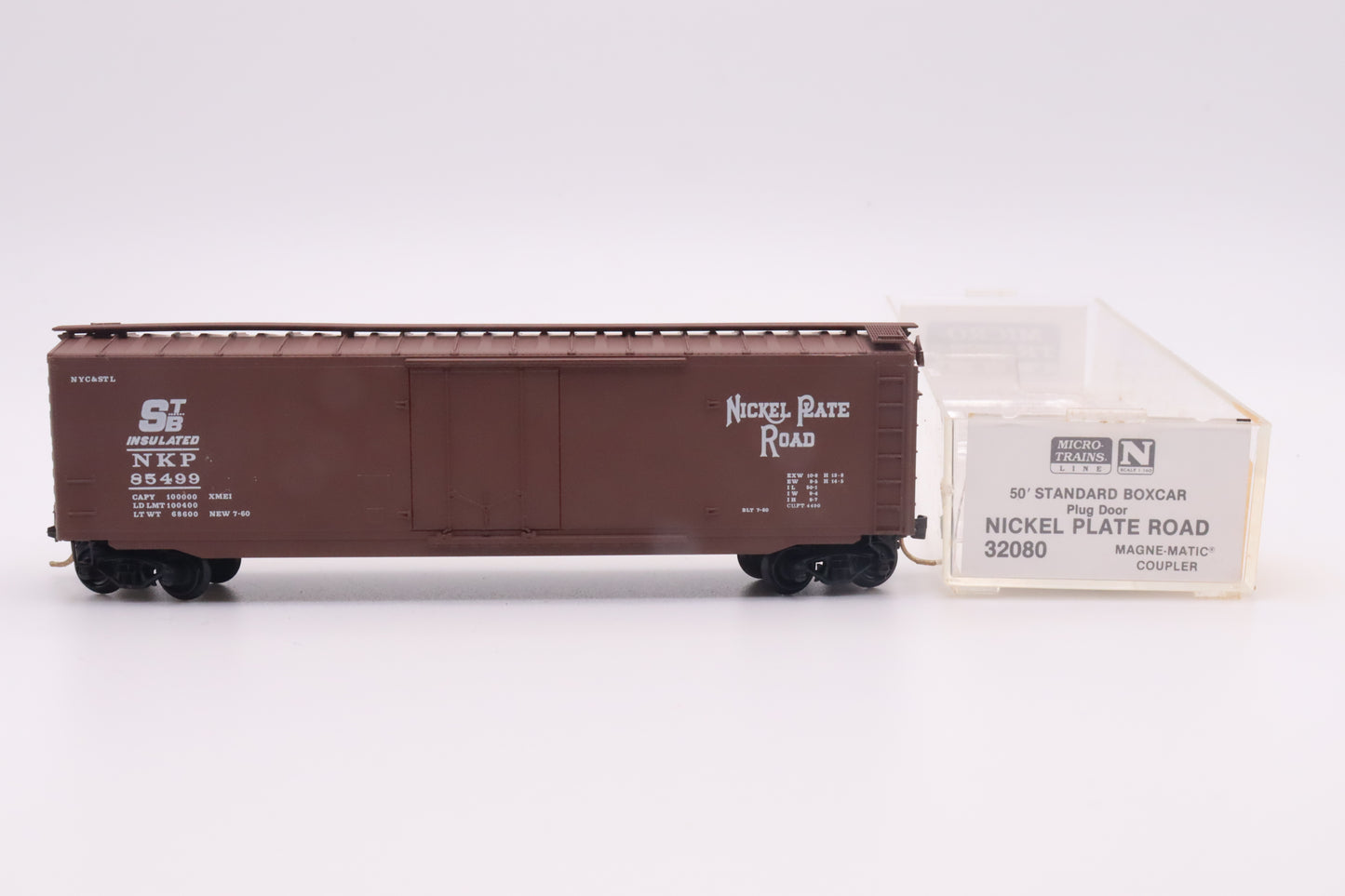 MTL-32080 - 50' Standard Boxcar Plug Door - Nickel Plate Road - NKP-85499