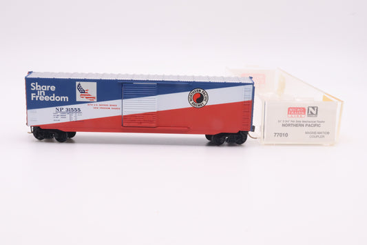 MTL-77010 - 51' 3 3/4" Rib Side Mechanical Reefer - Northern Pacific Railway - NP-31555