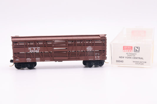 MTL-35040 - 40' Despatch Stock Car - New York Central - NYC-28022