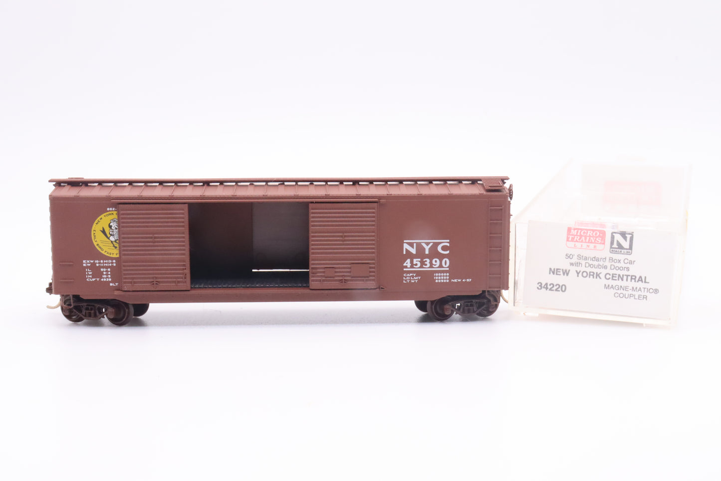 MTL-34220 - 50' Standard Box Car w/ Double Doors - New York Central - NYC-45390