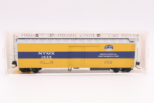 MTL-69080 - 51' 3 /34" Rivet Side Mechanical Reefer - New York Central - NYMX-1025