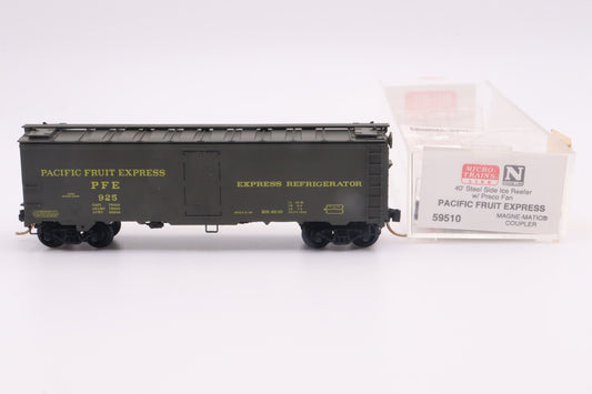 MTL-59510 - 40' Steel Side Ice Reefer w/Preco Fan - Pacific Fruit Express - PFE-925