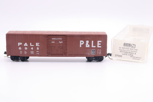 MTL-27050 - 50' Rib Side Box Car, Plug Door, w/o Roofwalk - Pittsburgh & Lake Erie - P&LE-6945