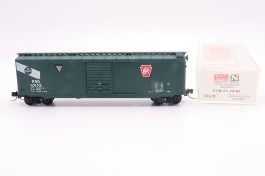 MTL-31270 - 50' Standard Box Car, Single Door - Pennsylvania - PRR-47172