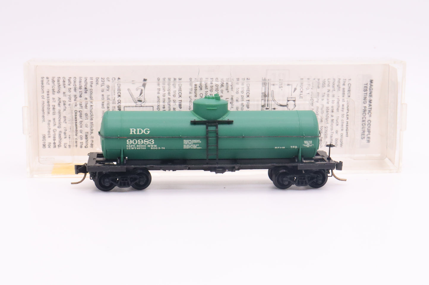 MTL-65350 - 39' Single Dome Tank Car - Reading -  RDG-90983