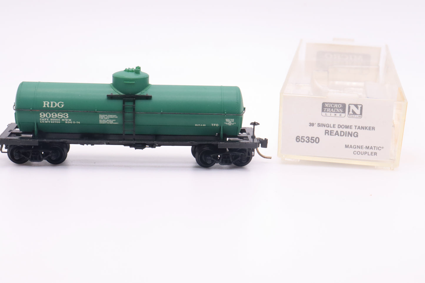 MTL-65350 - 39' Single Dome Tank Car - Reading -  RDG-90983