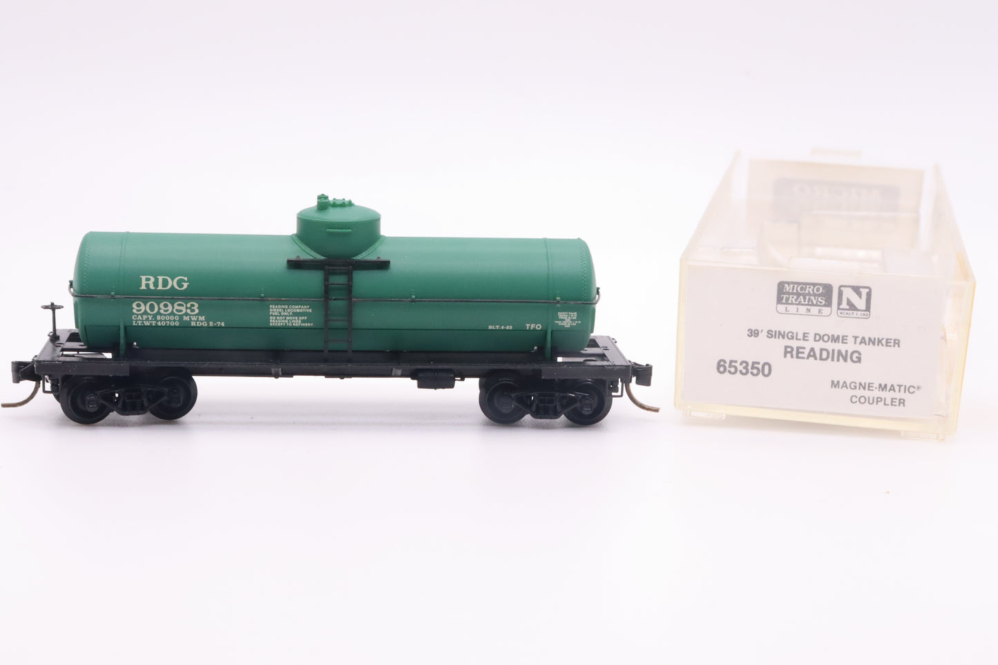 MTL-65350 - 39' Single Dome Tank Car - Reading -  RDG-90983