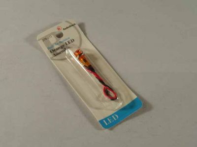RS-276-272 - Orange LED Assembly w/Built-In Resistor
