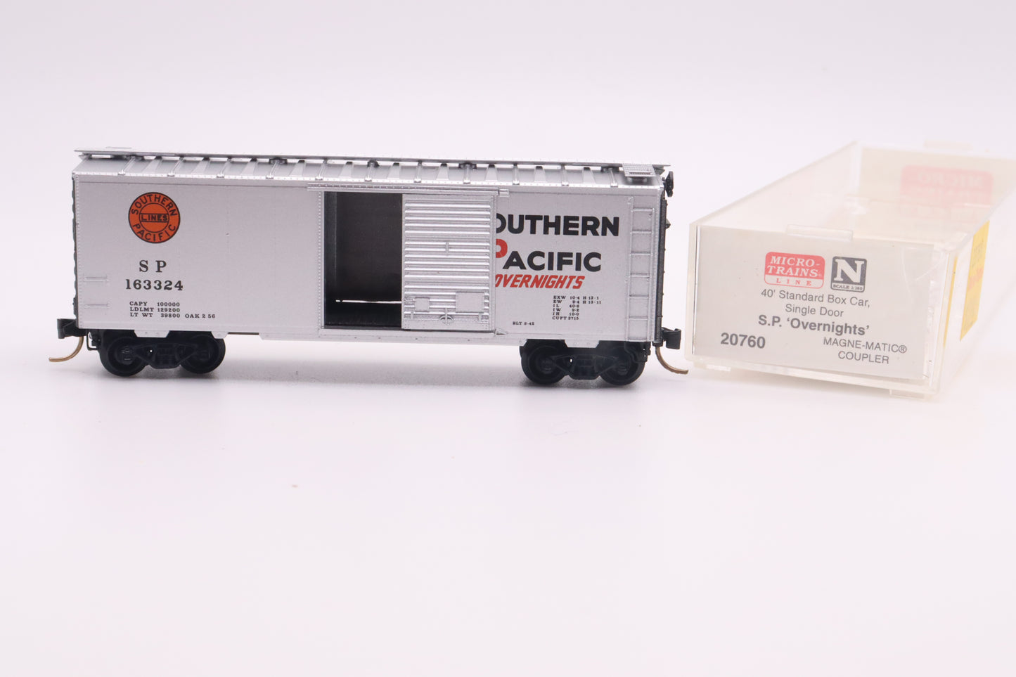 MTL-20760 - 40' Standard Boxcar Single Door - Southern Pacific - SP-163324