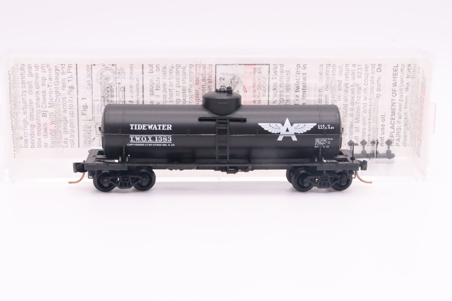 MTL-65480 - 39' Single Dome Tank Car - Tidewater Oil Company - TWOX-1383