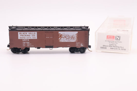 MTL-59530 - 40' Steel Side Ice Reefer w/ Preco Fan - Black Hills Packing - URTX-72722
