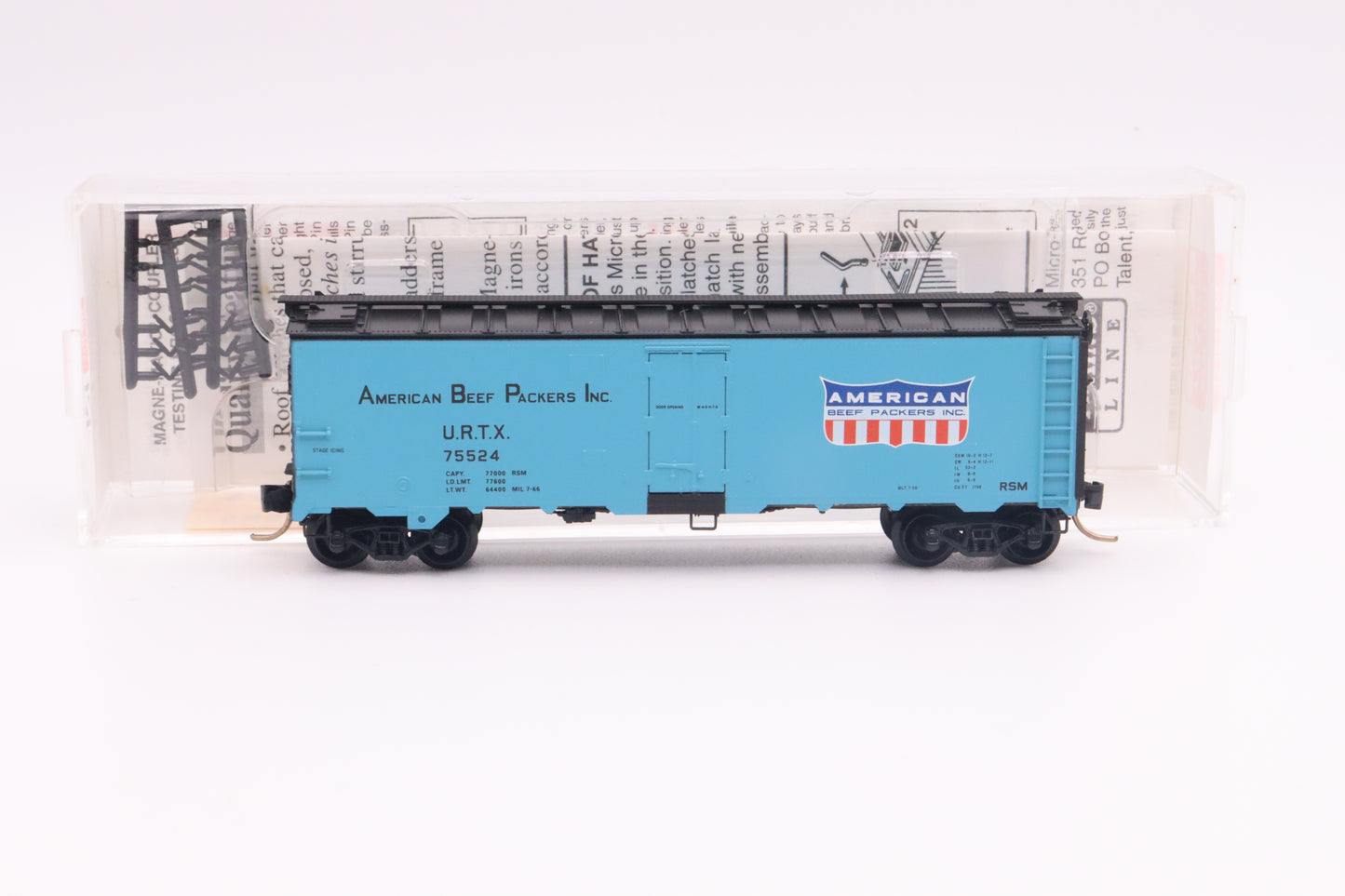 MTL-59540 - 40' Steel Side Ice Reefer w/Preco Fan - American Beef Packers - URTX-75524