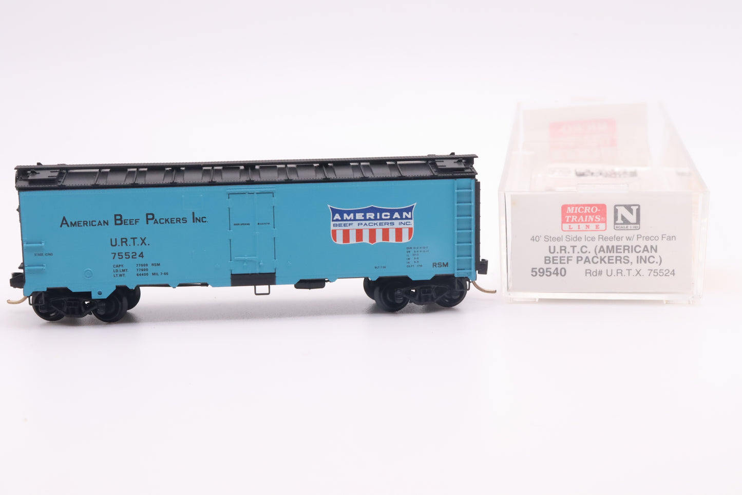 MTL-59540 - 40' Steel Side Ice Reefer w/Preco Fan - American Beef Packers - URTX-75524