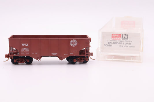 MTL-56090 - 33' Twin Bay Hopper, Rib Side - Western Maryland - WM-10801