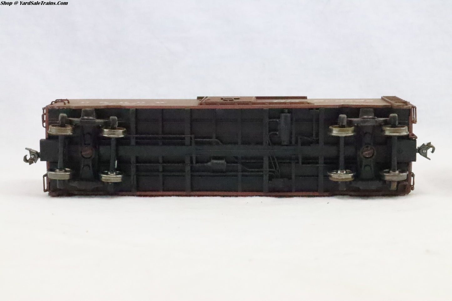 RND-3258 - 40' AAR Box Car Denver & Rio Grande Western - D&RGW 50263 - Weathered - HO Scale - Preowned