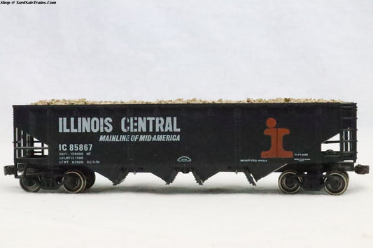 RND - ???? - 40' Open Hopper Illinois Central - IC 85867 - w/Load - HO Scale - Preowned