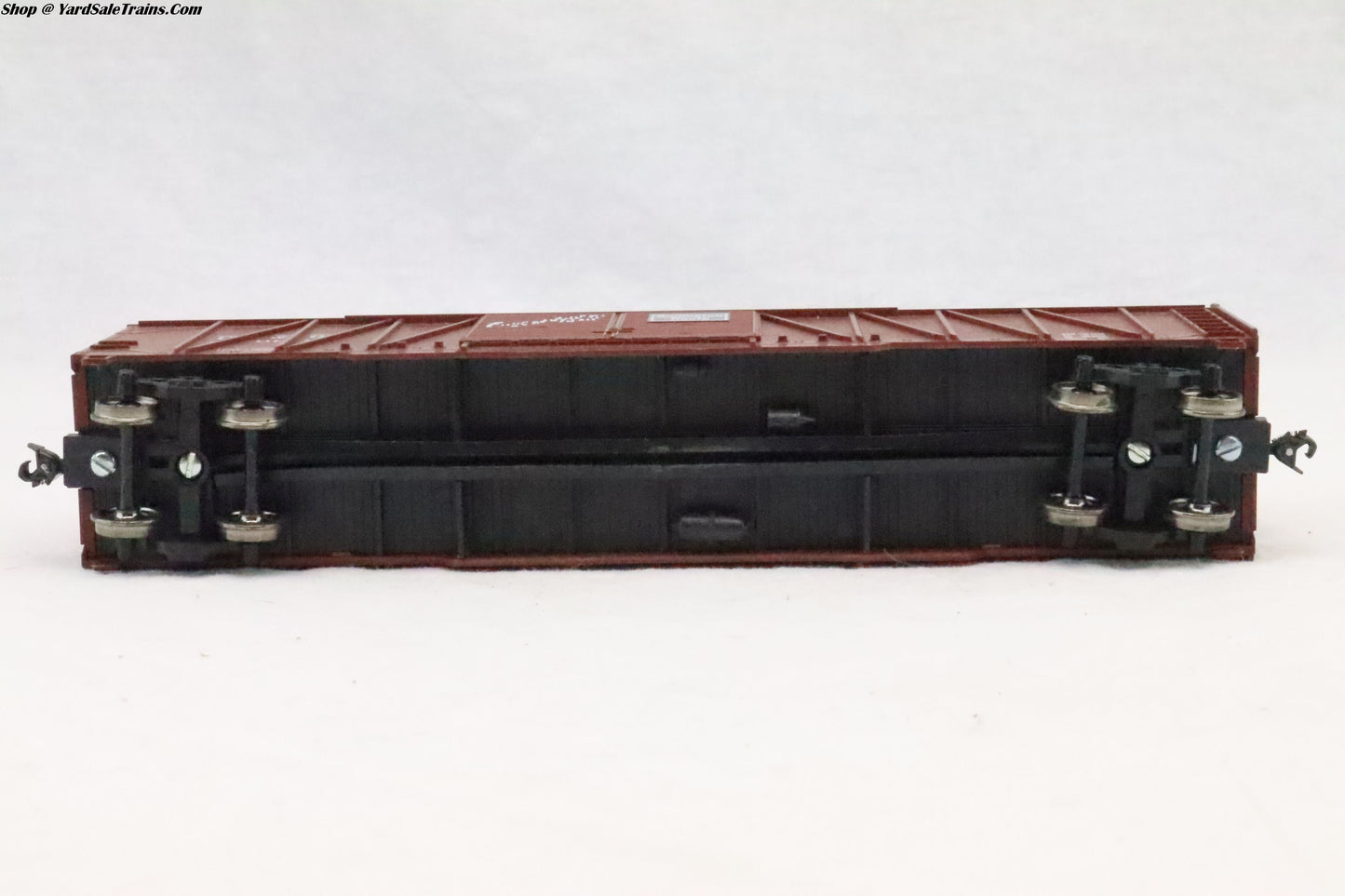 RND-02093 - 50' DWD Lumber End Boxcar - Burlington - CB&Q 45008- Resistor & Metal Wheels - HO Scale - Preowned