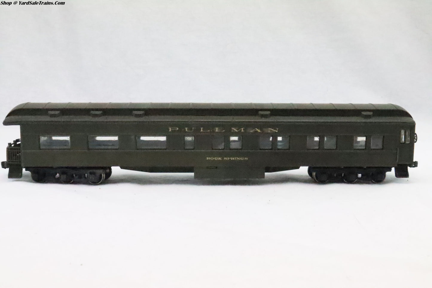 ATH-1870 - Std Observation - Custom Painted Pullman - Rock Springs - Lighted - Resister & Metal Wheels - HO Scale - Preowned