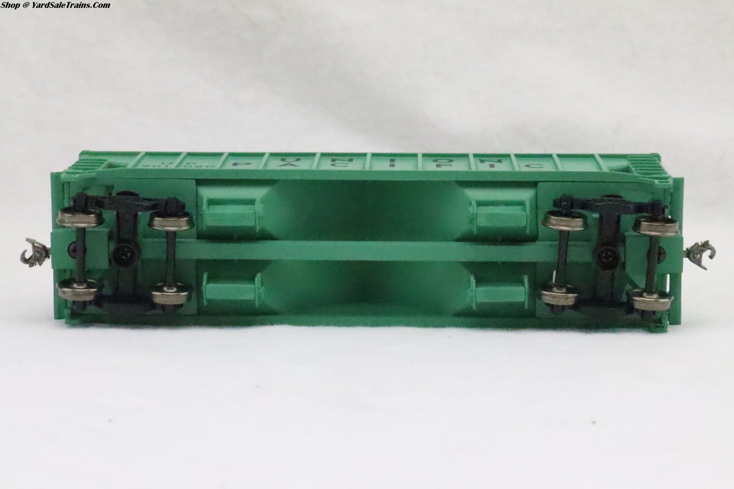 UNK-???? - Ballast Hopper Car (4-Pack) - Union Pacific (MOW) - UP 901078/901084/901091/901080 - Resistor & Metal Wheels - HO Scale - Preowned