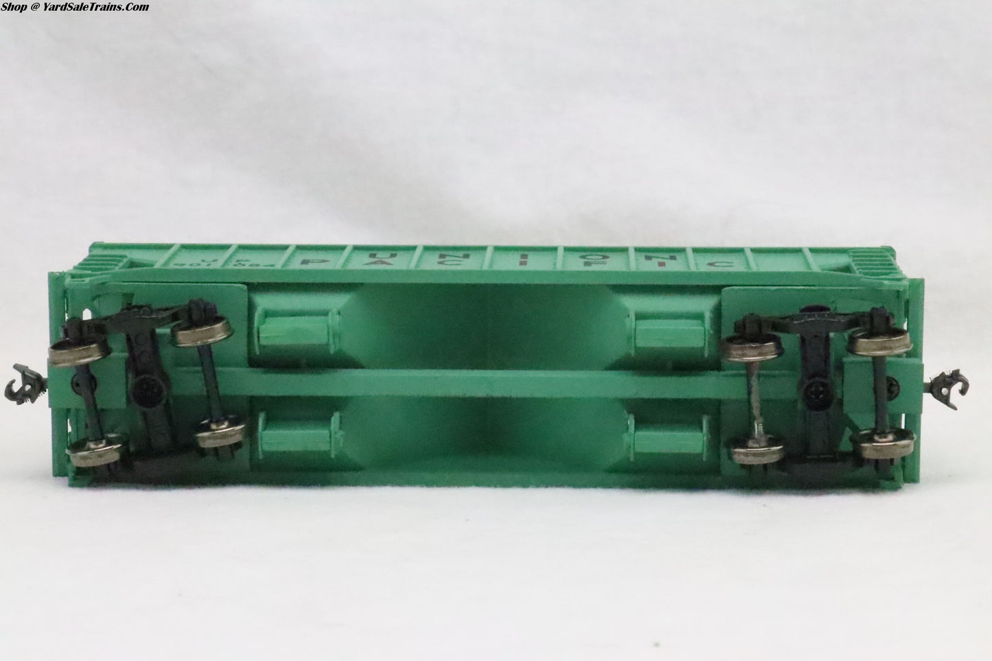 UNK-???? - Ballast Hopper Car (4-Pack) - Union Pacific (MOW) - UP 901078/901084/901091/901080 - Resistor & Metal Wheels - HO Scale - Preowned