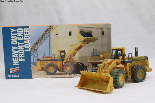 WLT-933-3162 - Heavy Duty Front End Loader - Weathered - HO Scale - Preowned