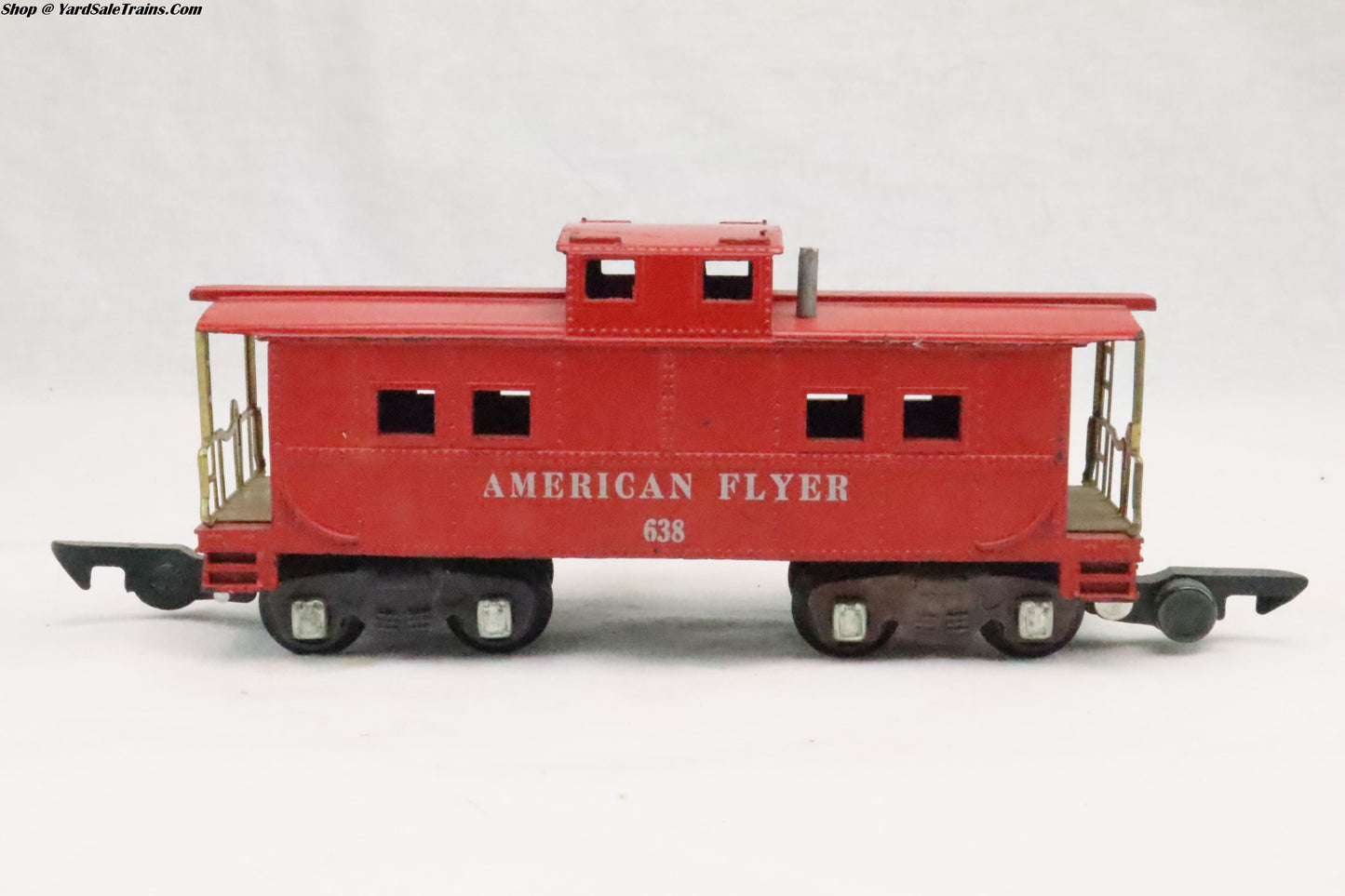 AF-2AF - Caboose - Rd# 638 - Preowned - S Scale - No Box