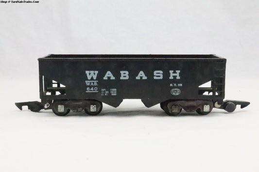 AF-1AF - 2-Bay Hopper - Wabash - WAB 640 - Preowned - S Scale - No Box