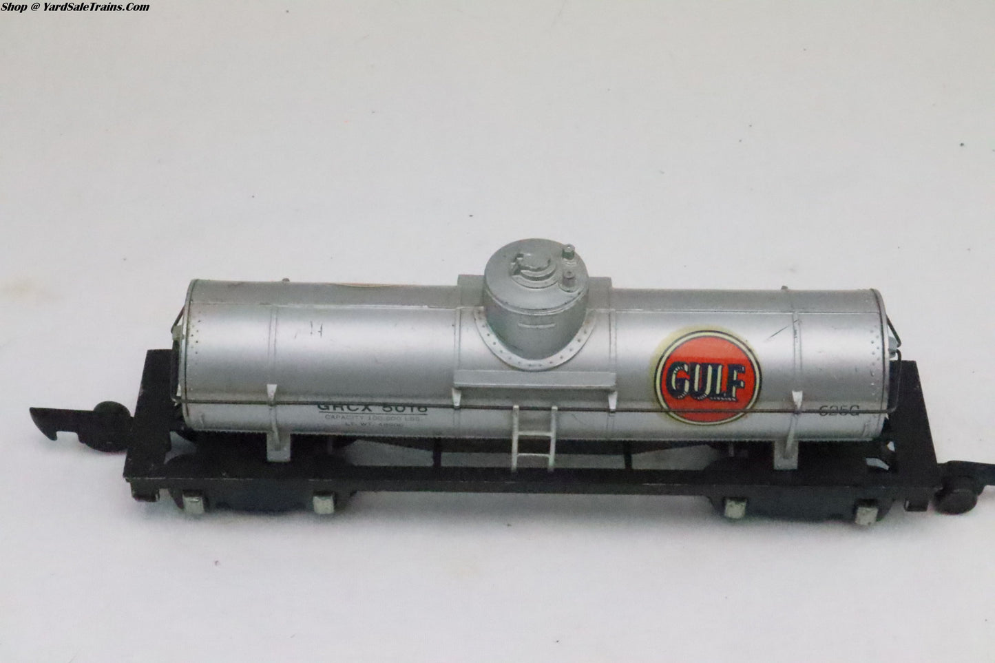 AF-2AF - Tank Car - Gulf Rd# 5016 - Preowned - S Scale - No Box