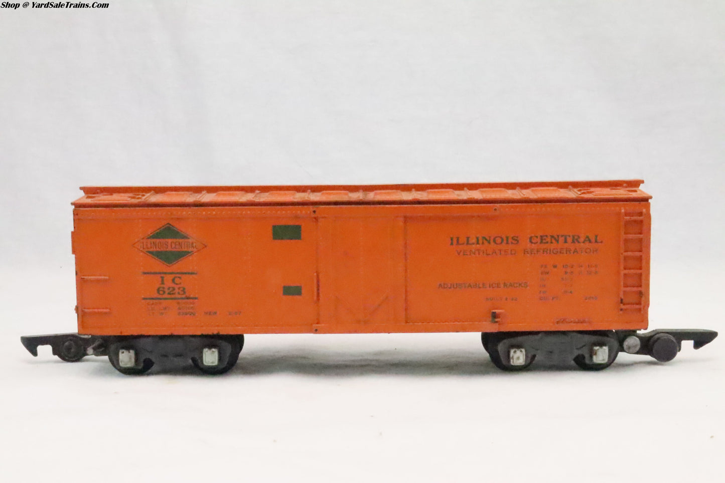 AF-2AF - Box Car - Illinois Central - IC #623 - Preowned - S Scale - No Box