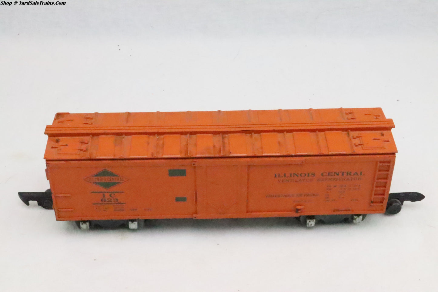 AF-2AF - Box Car - Illinois Central - IC #623 - Preowned - S Scale - No Box