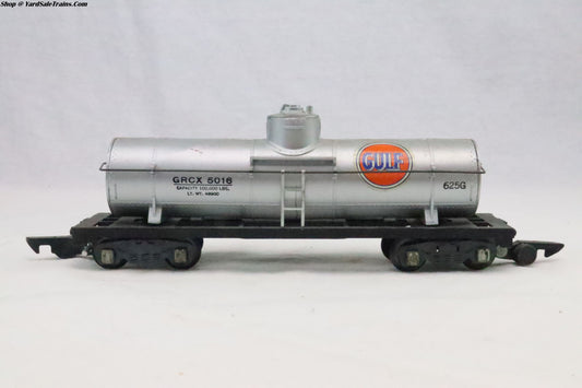 AF-3AF - Tank Car - Gulf Rd# 5016 - Preowned - S Scale - No Box