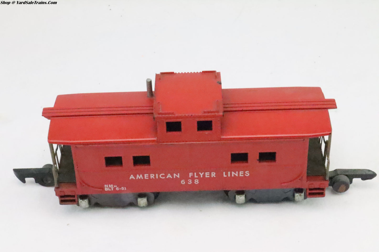 AF-1AF - Caboose - Rd# 638 - Preowned - S Scale - No Box