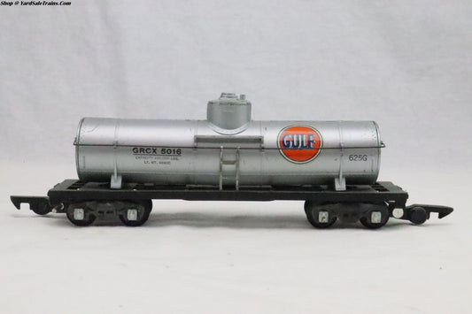 AF-1AF - Tank Car - Gulf Rd# 5016 - Preowned - S Scale - No Box