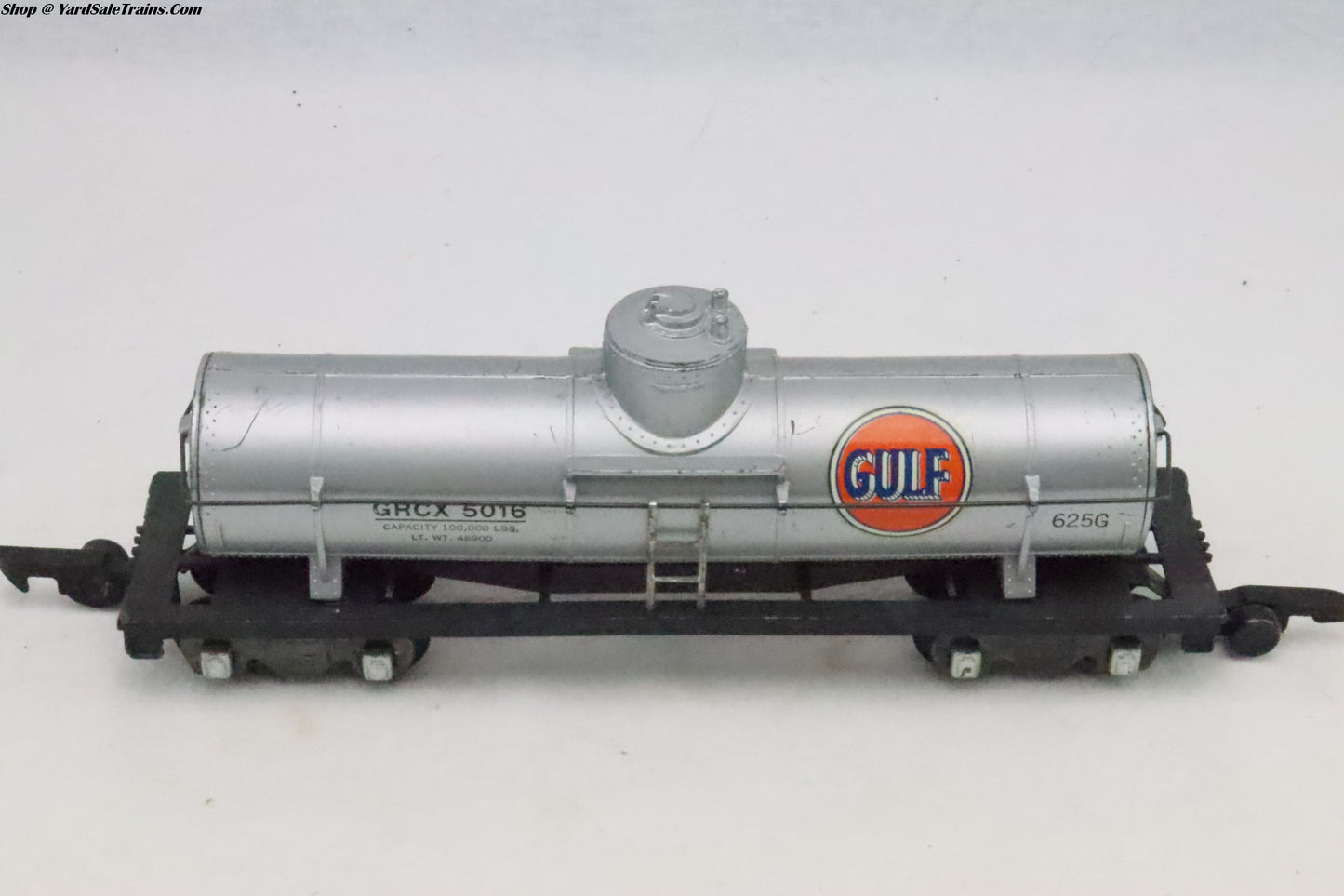 AF-1AF - Tank Car - Gulf Rd# 5016 - Preowned - S Scale - No Box