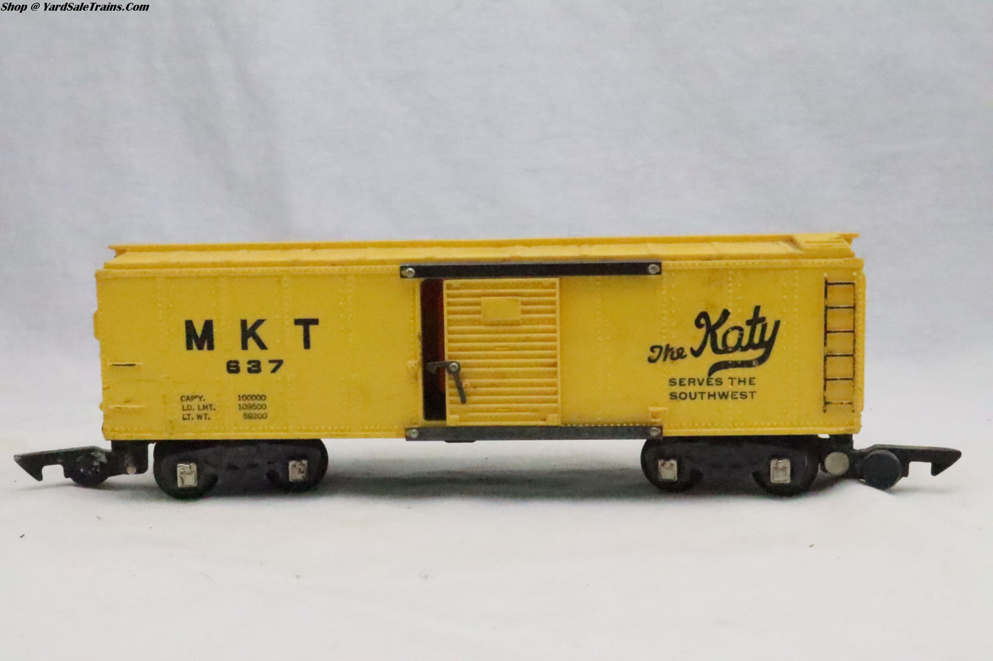 AF-1AF - Box Car - MKT (Katy) - MKT #637 - Preowned - S Scale - No Box