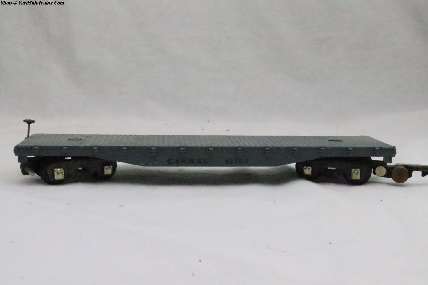 AF-1AF - Flat Car - C&NW Rd# 42597 - S Scale - Preowned - No Box