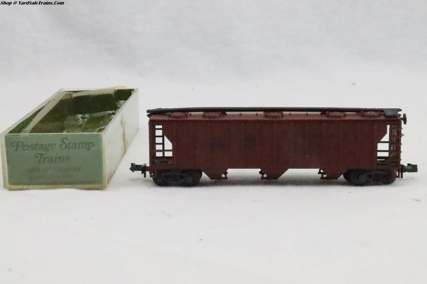 AUR-4869 - 47' Covered Hopper - Southern Pacific - SP 460604 - Preowned - N Scale