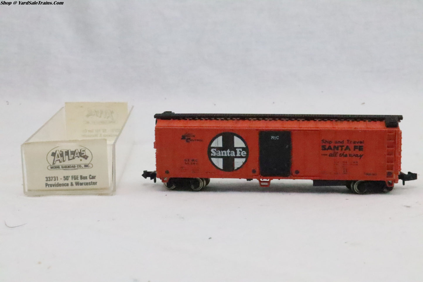 BCH - Box Car - Santa Fe - SFRC 55360 - Preowned - N Scale